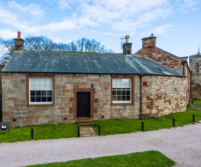 The self-contained holiday cottages at Appleby Castle in Cumbria